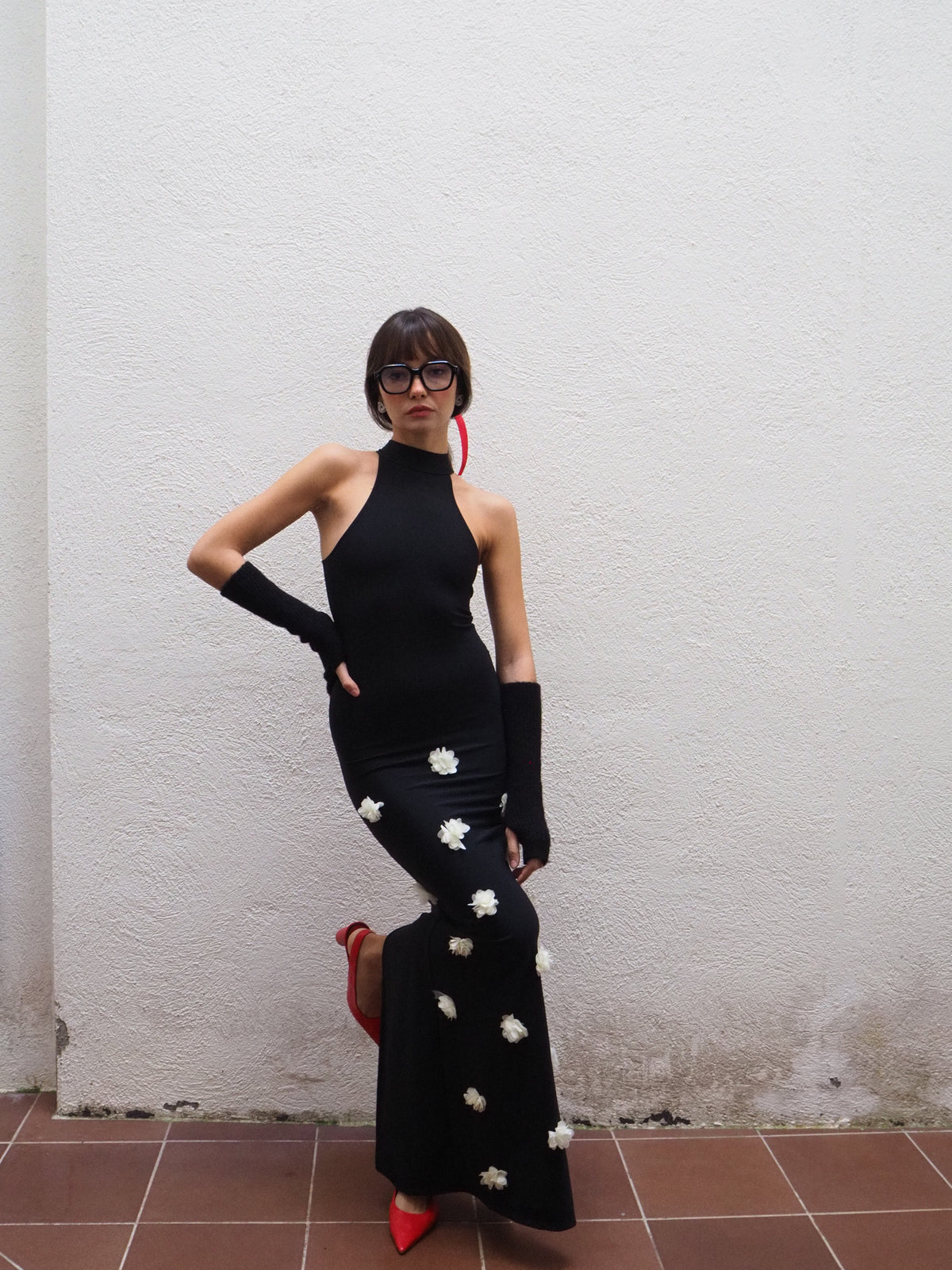 Vestido Noche White Dress