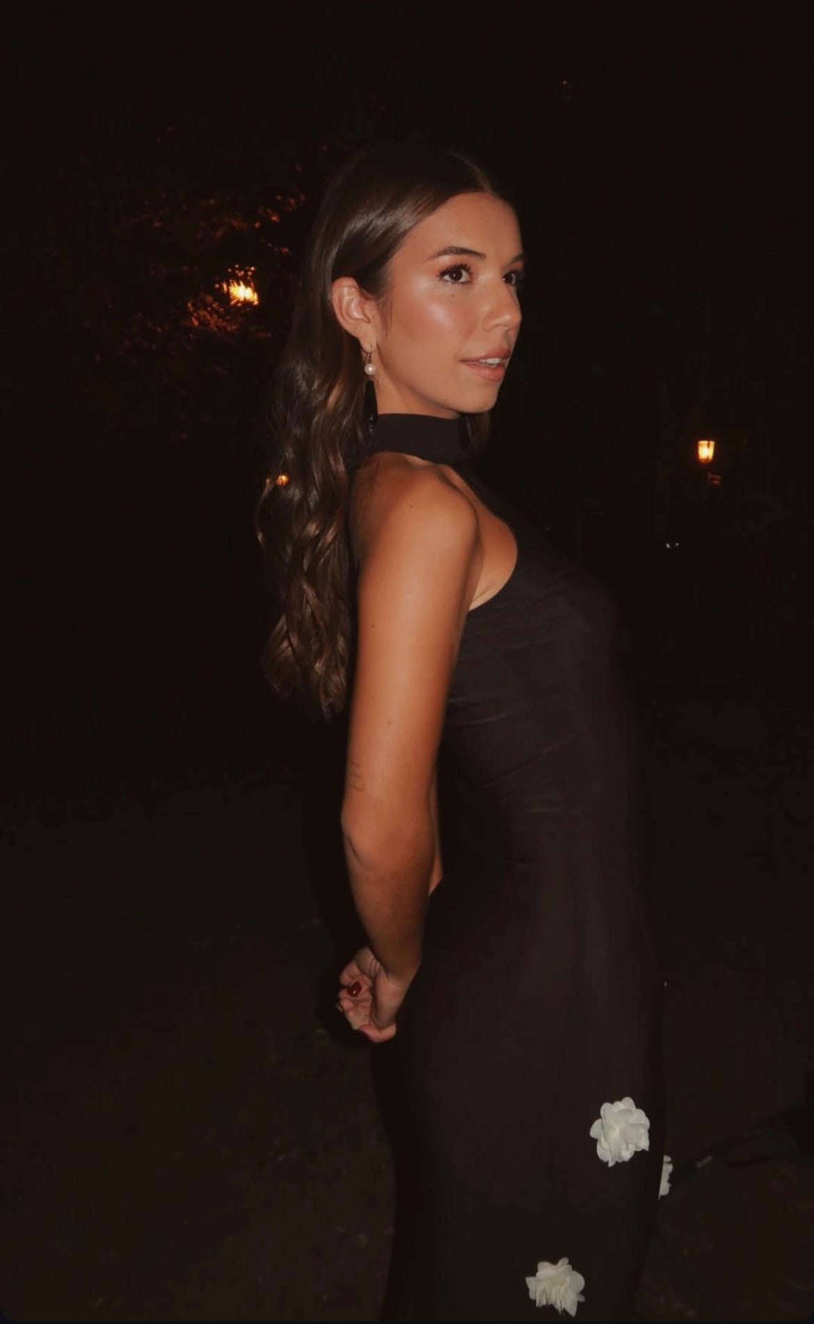 Vestido Noche White Dress