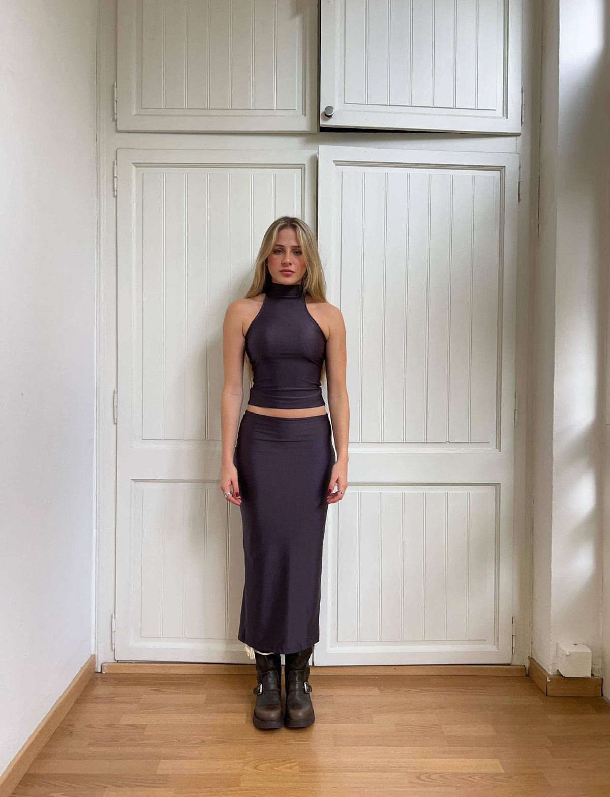 Grey Noche Skirt