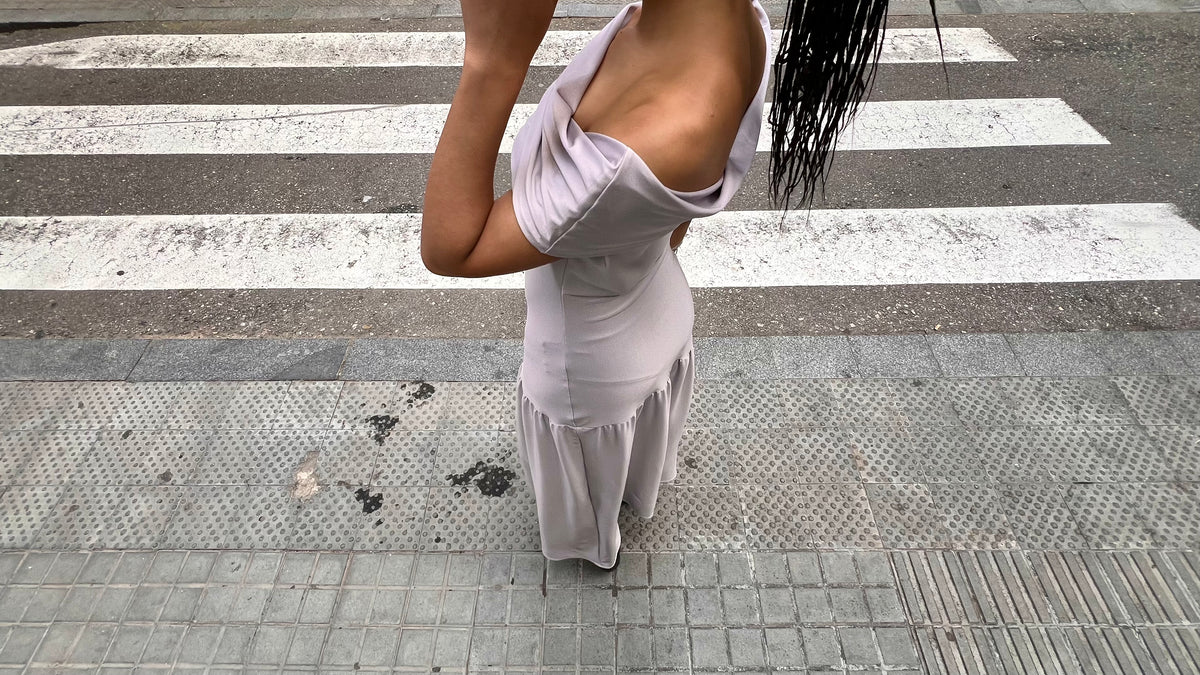 Vestido Plata