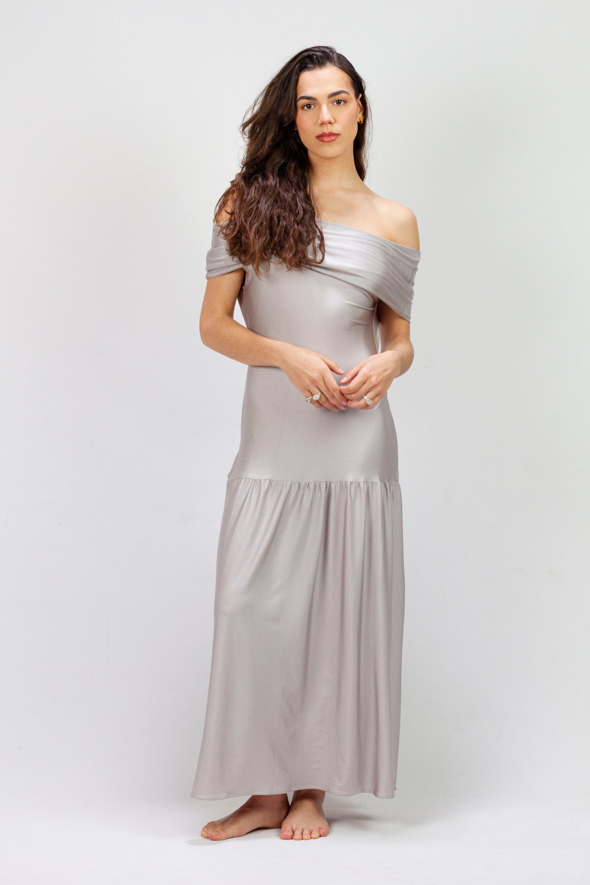 Vestido Plata