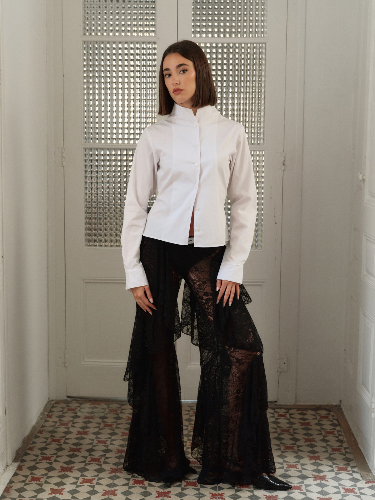 Camisa Ada, blanco, UNE CONCEPT