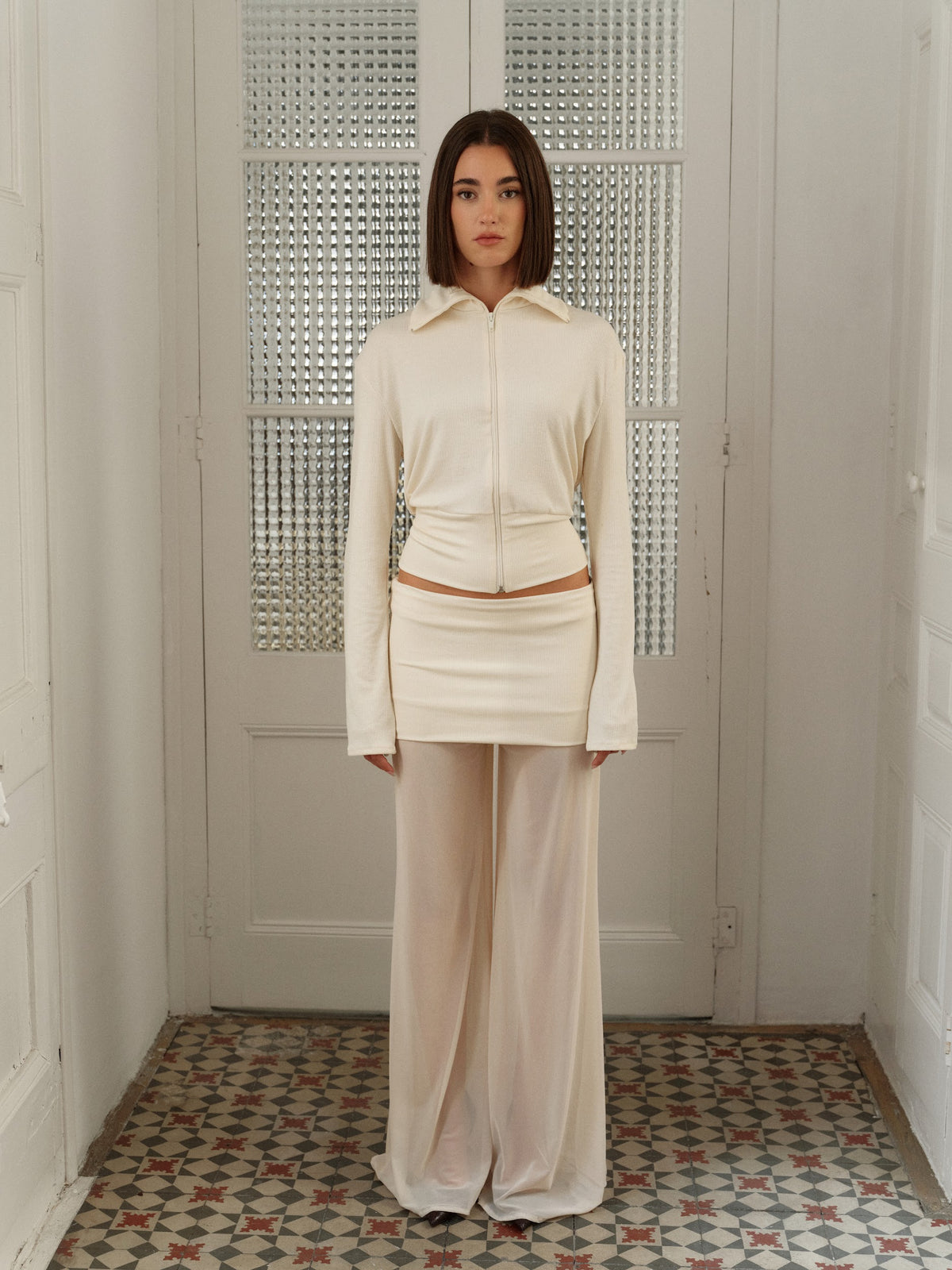 Pantalón Roma, beige claro, UNE CONCEPT