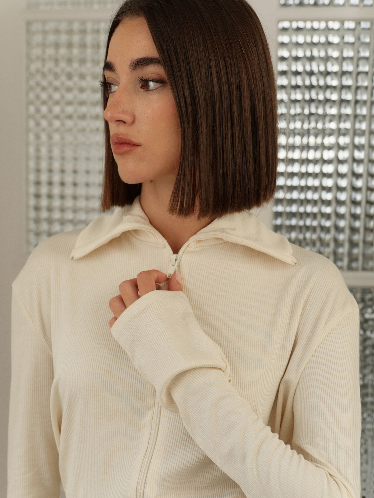 Cárdigan Roma, beige claro, UNE CONCEPT