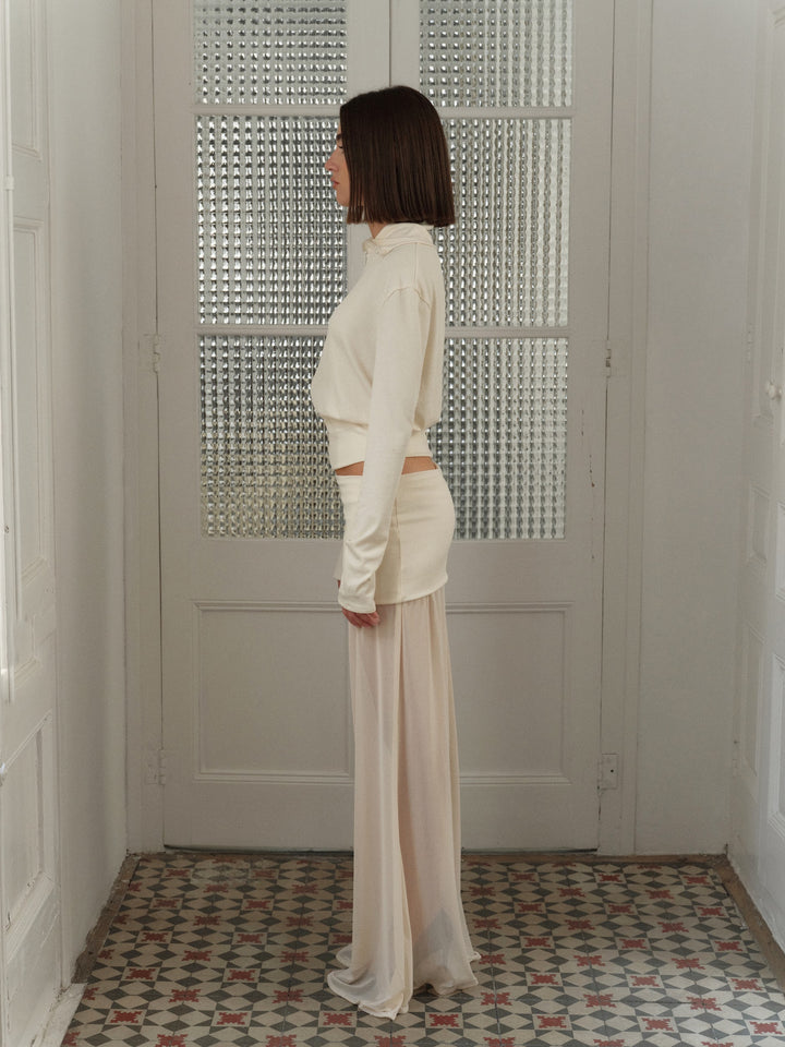 Pantalón Roma, beige claro, UNE CONCEPT