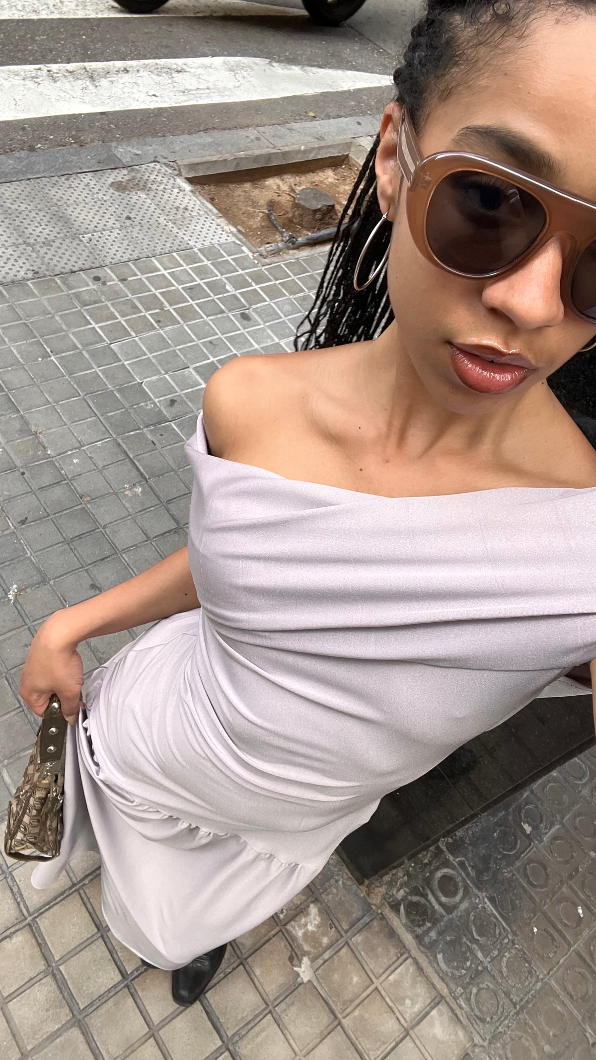 Vestido Plata