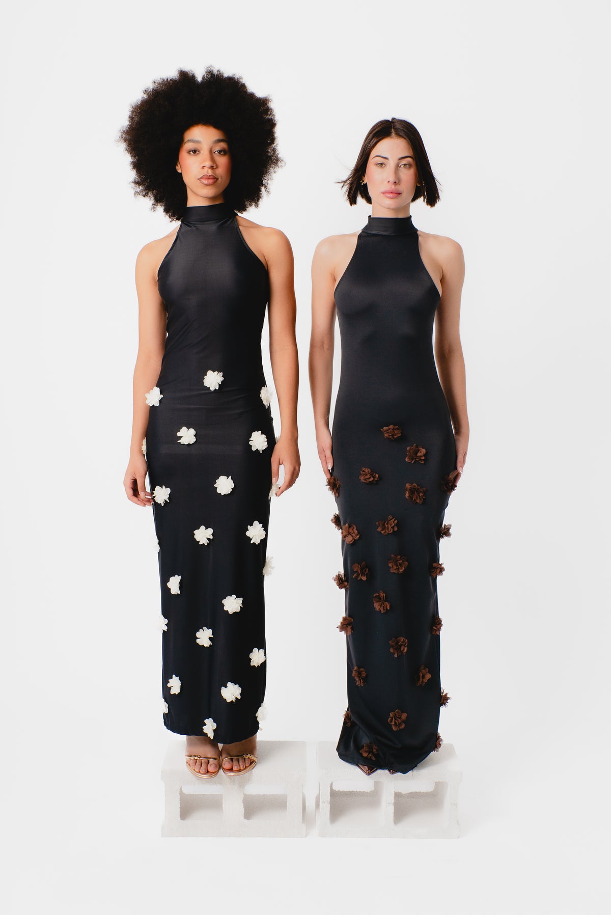 Noche Brown Dress